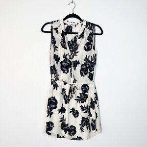 Aritzia Babaton Benedict Sleeveless Silk Mini Shirt Dress Size XS Luxury Boho